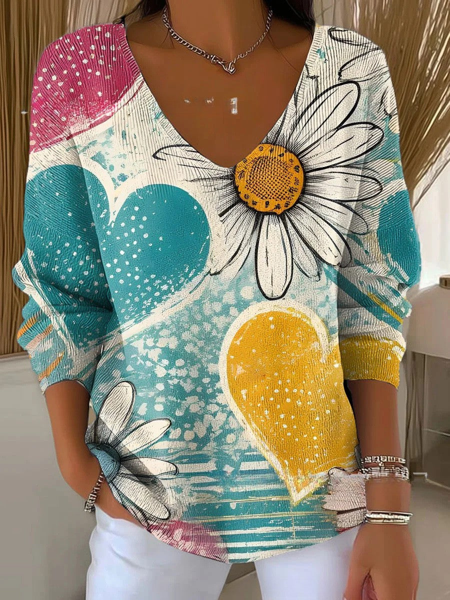 HELENE | Svetr s V-výstřihem