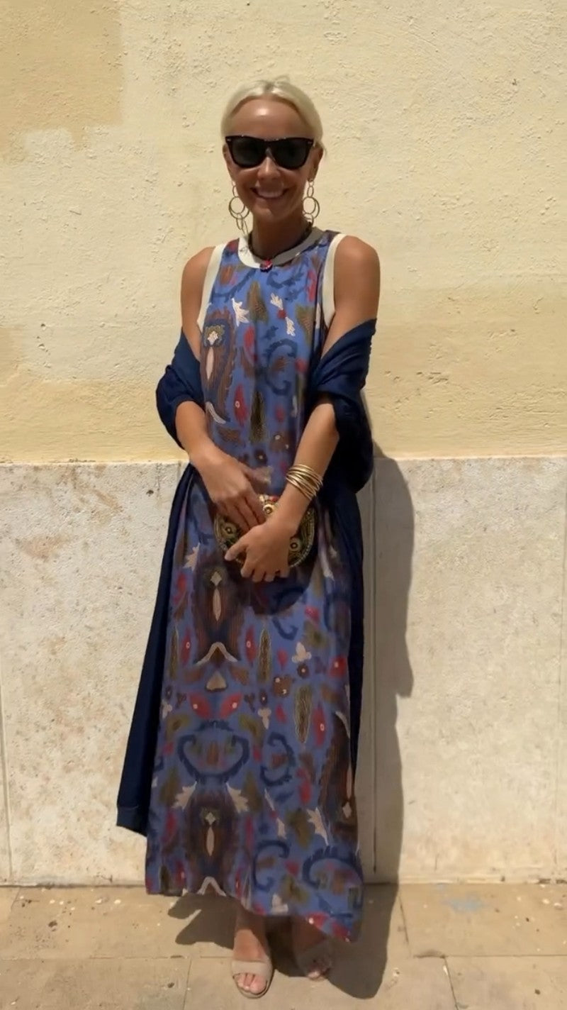 Artemisa | Elegantní dlouhé šaty s odpovídajícím šálkem