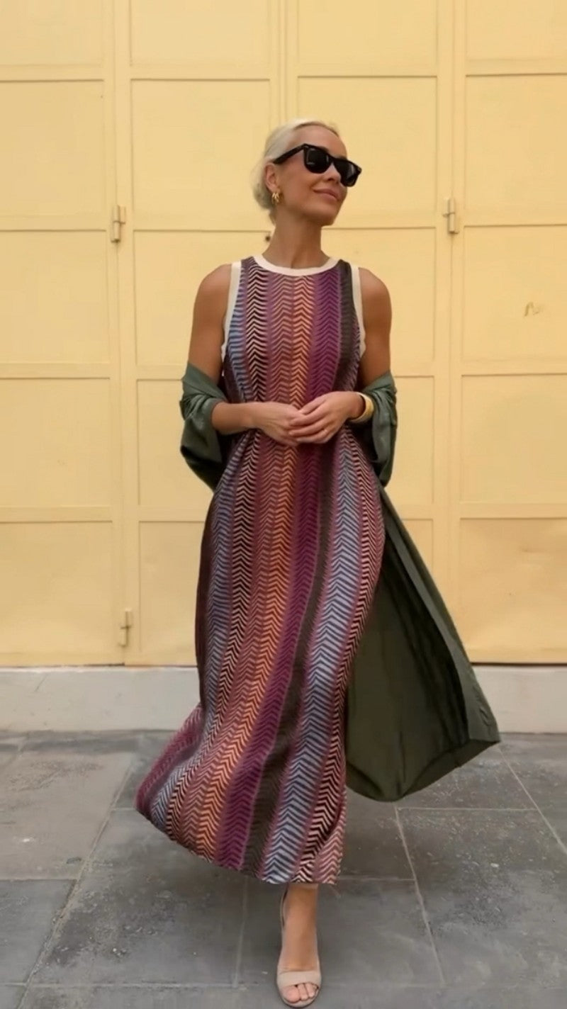 Leonor | Elegantní dlouhé šaty s odpovídajícím šálkem