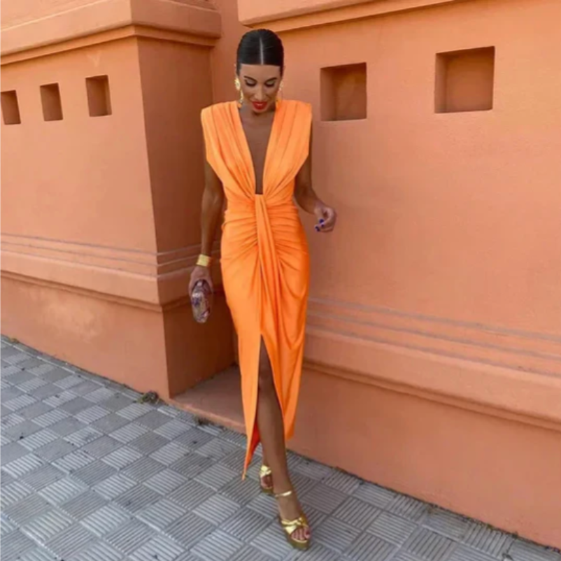 Lily | Elegantní plisované šaty