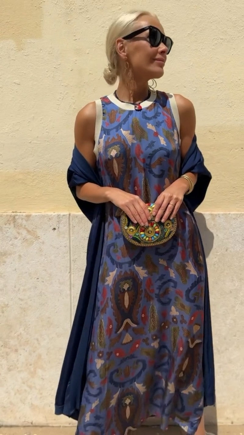 Artemisa | Elegantní dlouhé šaty s odpovídajícím šálkem