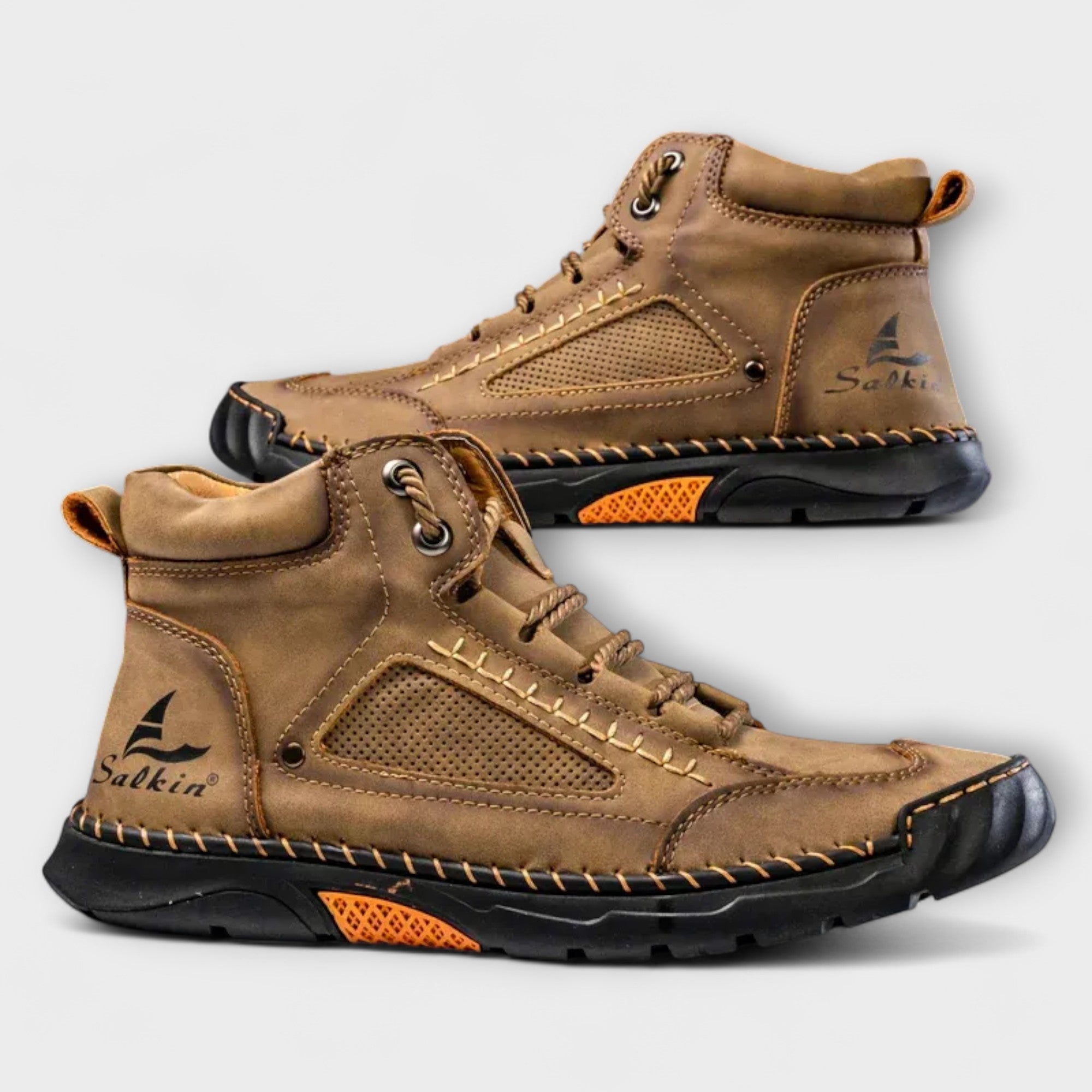 Bartos | Vysoké kožené boty