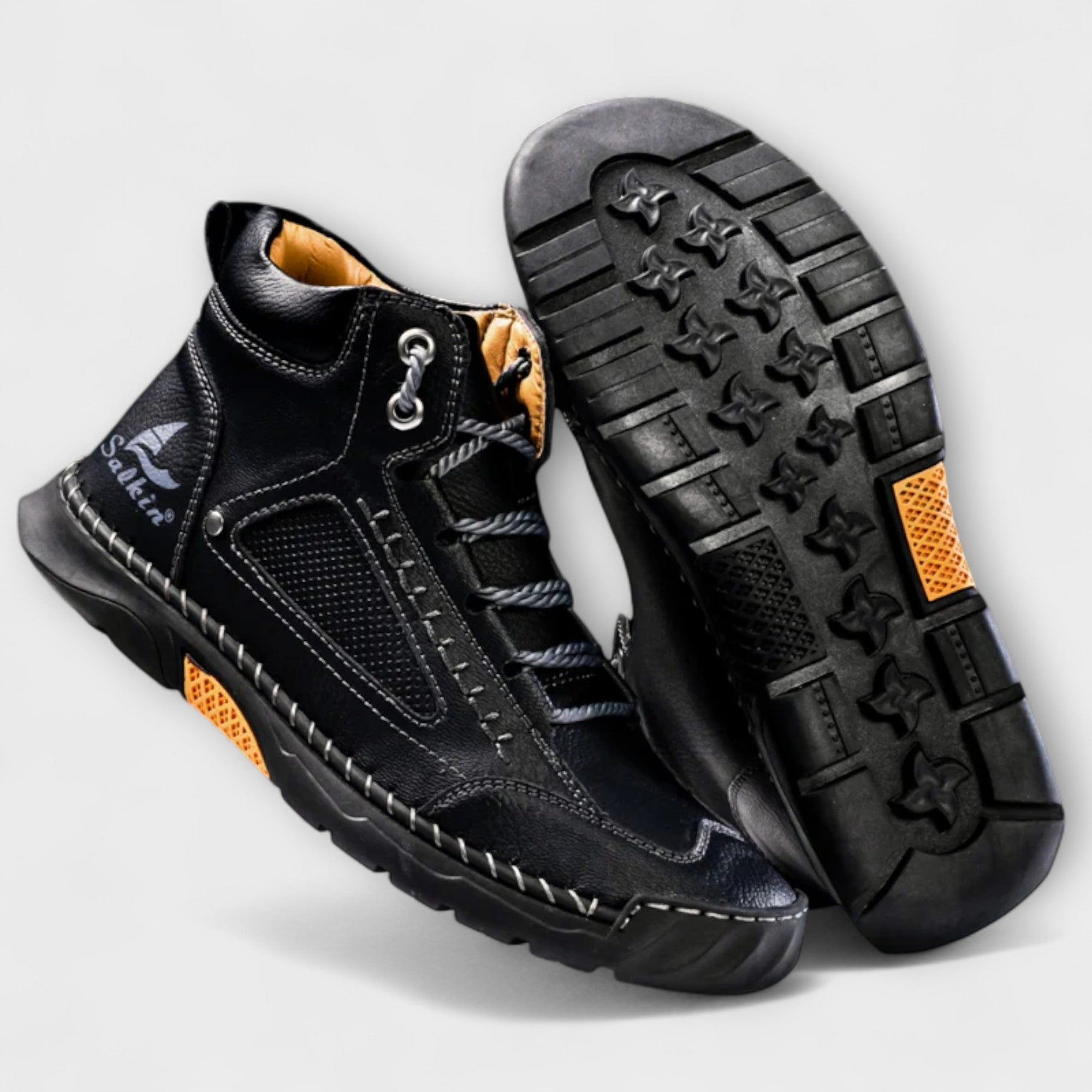 Bartos | Vysoké kožené boty