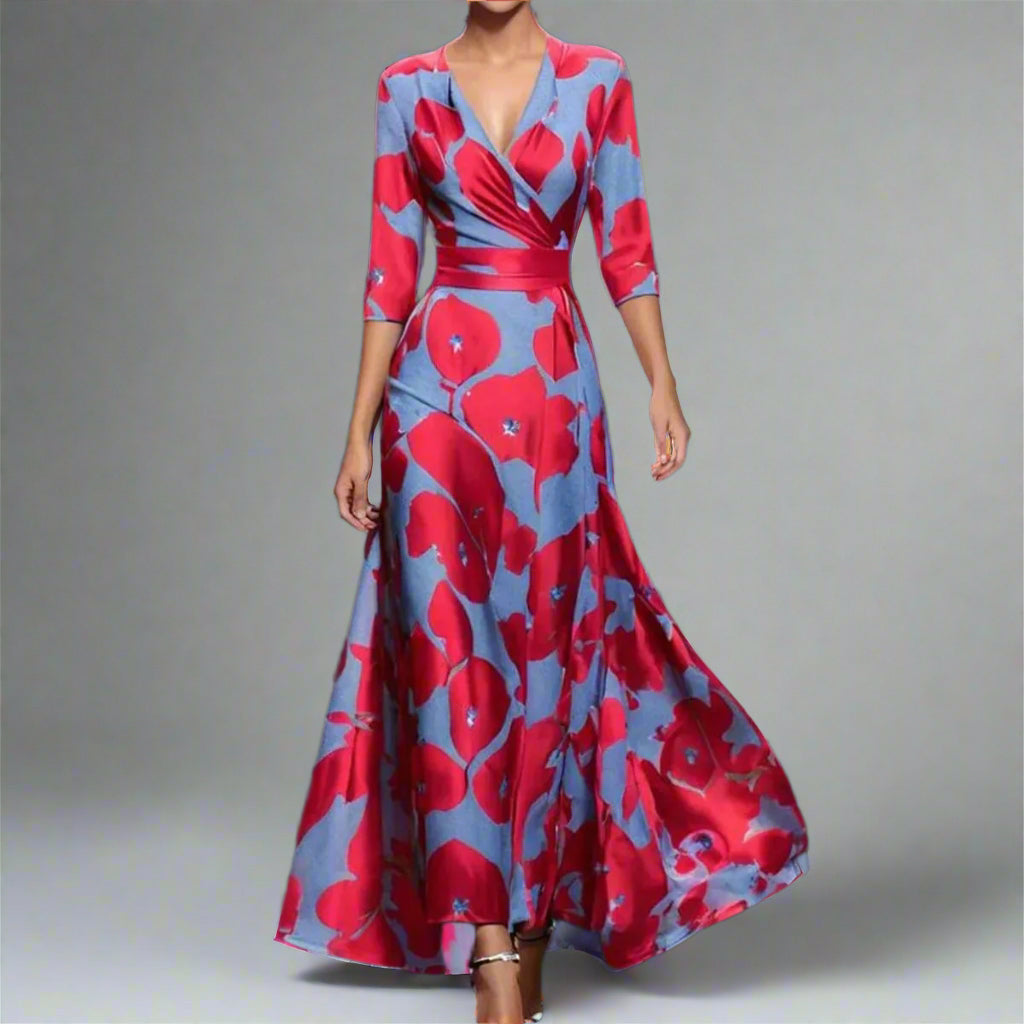 Yssa | Elegantní květinové šaty