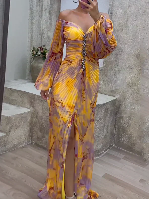 Kristine | Elegantní šaty s výstřihem do V