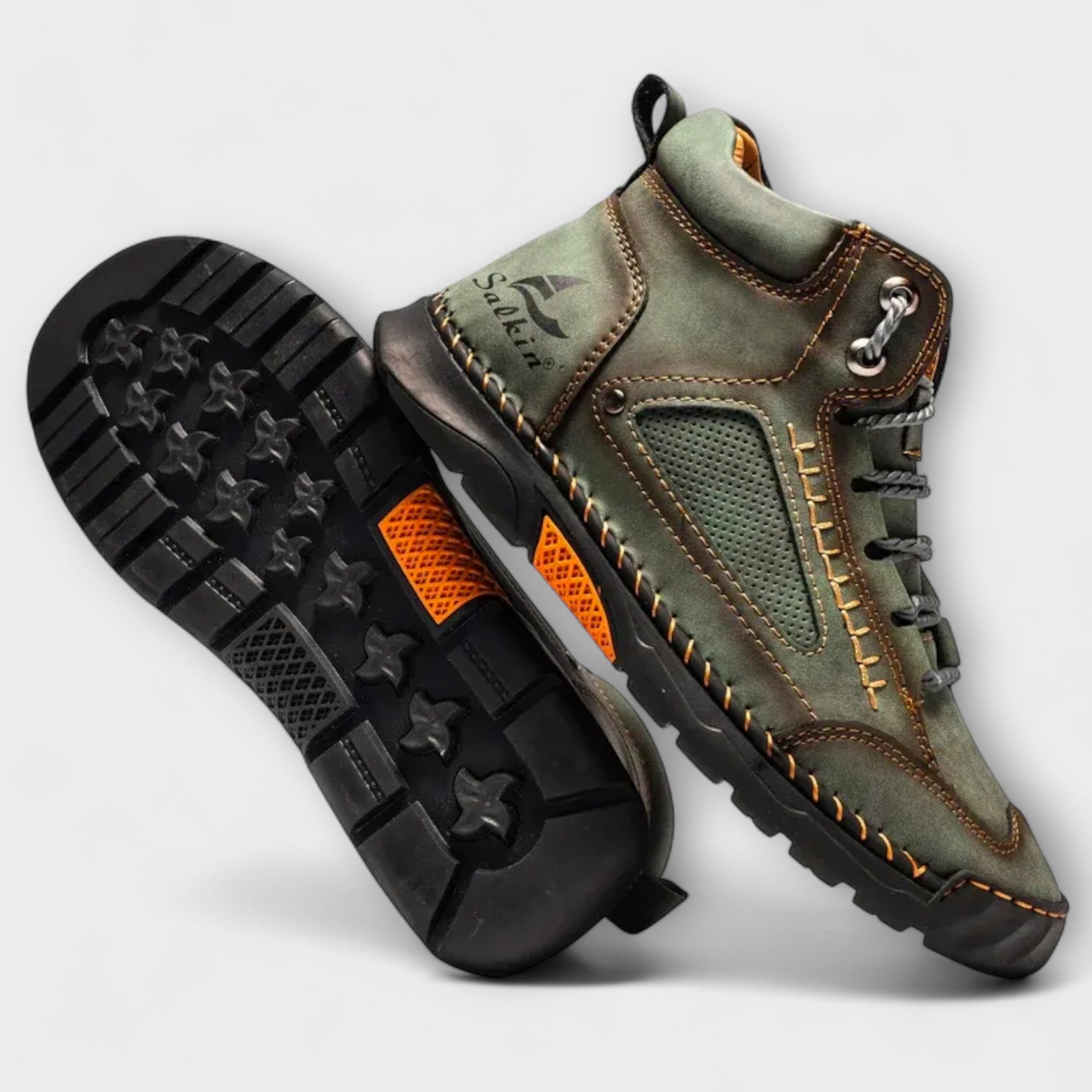 Bartos | Vysoké kožené boty